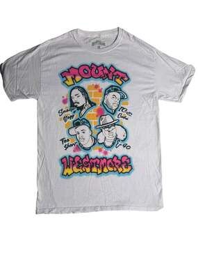 Mount Westmore Snoop Dogg Ice Cube Too $hort E-40 Graphic T-Shirt Size M